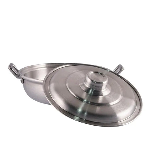 Deep and Heavy Aluminum Skillet ALJERAIWI