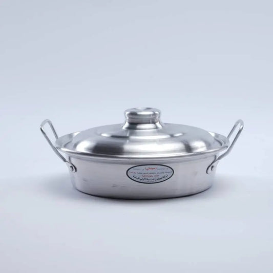Aluminum Pan with Lid and Handles ALJERAIWI