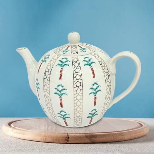 إبريق شاي سيراميك