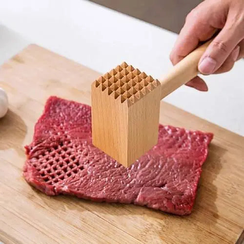 Wooden Meat Tenderizer ALJERAIWI