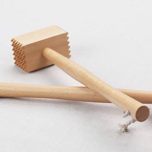 مدق لحم خشب