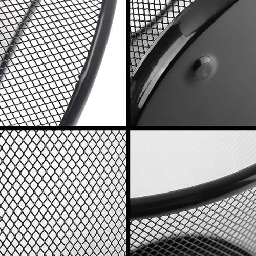 سلة قمامة استيل 28*24 سم