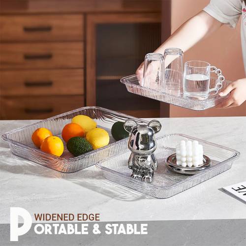 Plastic Rectangular Tray 34*25 CM