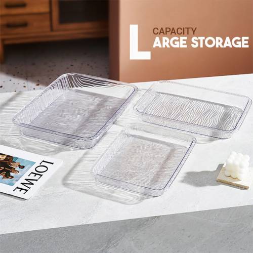 صواني شفافة 39*29 سم