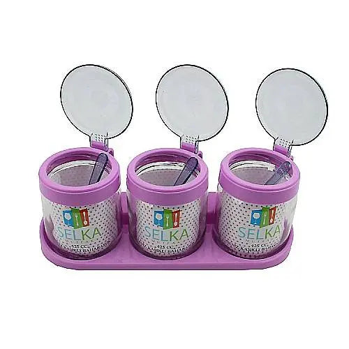 Spices Set with Handle & Stand 425 gm ALJERAIWI