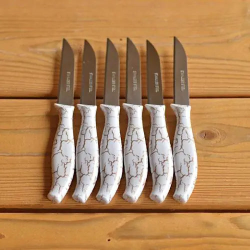 Stainless Steel Kitchen Knife 12 Pcs Set ALJERAIWI