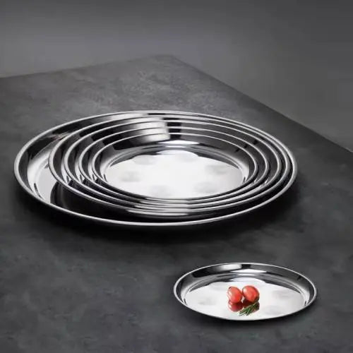 Stainless Steel Round Plate ALJERAIWI