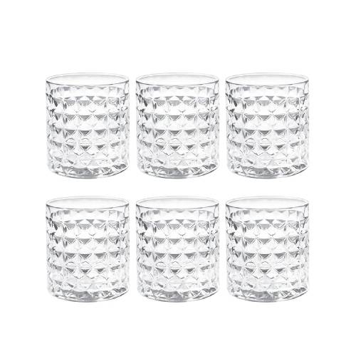 كوب زجاج 6 قطع 300 مل