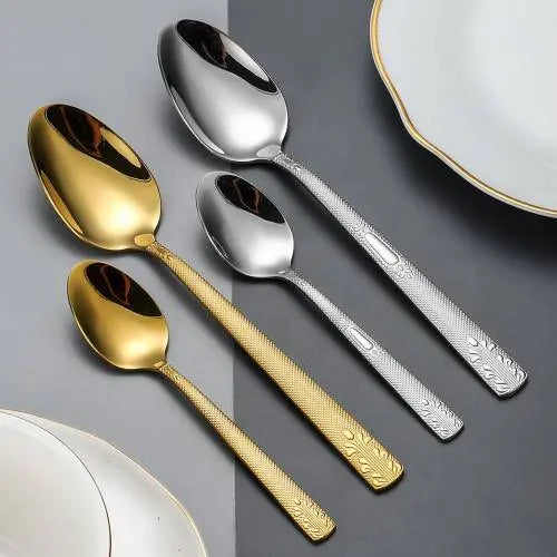 Stainless Steel Spoons 14 cm 6 Pcs Set ALJERAIWI