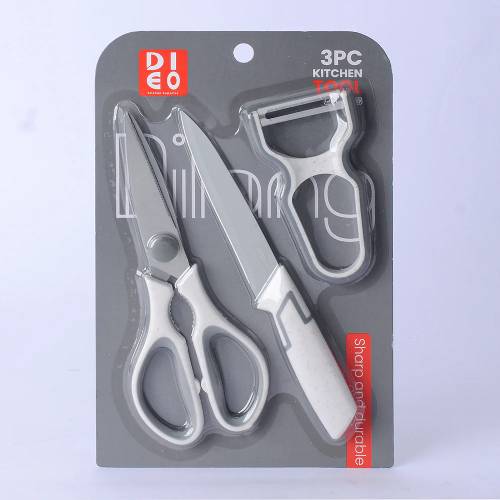 أدوات مطبخ من الفولاذ المقاوم للصدأ 3 قطع