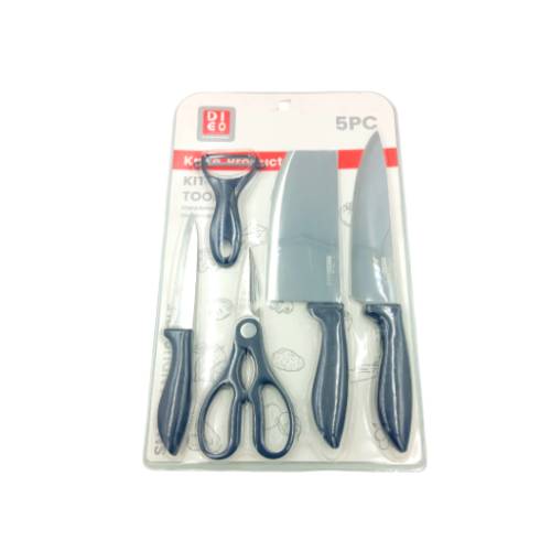 أدوات مطبخ من الفولاذ المقاوم للصدأ 5 قطع