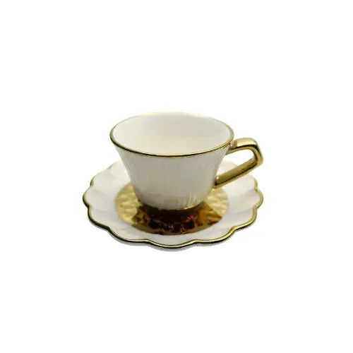 Cup and Saucer 6 Pcs Set - 200 ml ALJERAIWI