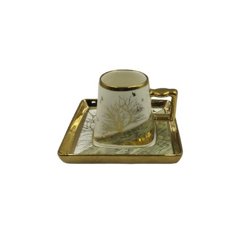 Cup and Saucer 6 Pcs Set 100ML