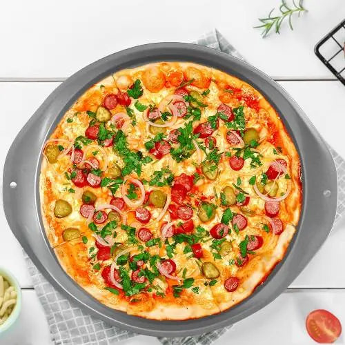 Pizza Tray with Holes 30 CM ALJERAIWI