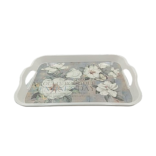 Tray with Handle Assorted ALJERAIWI