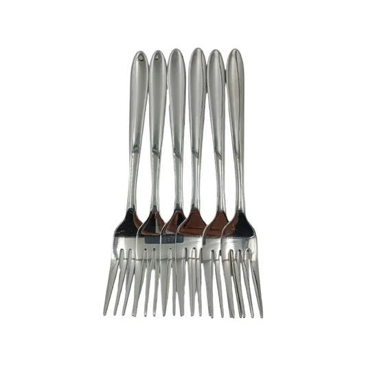 Stainless Steel Forks 15 cm 6 Pcs Set ALJERAIWI