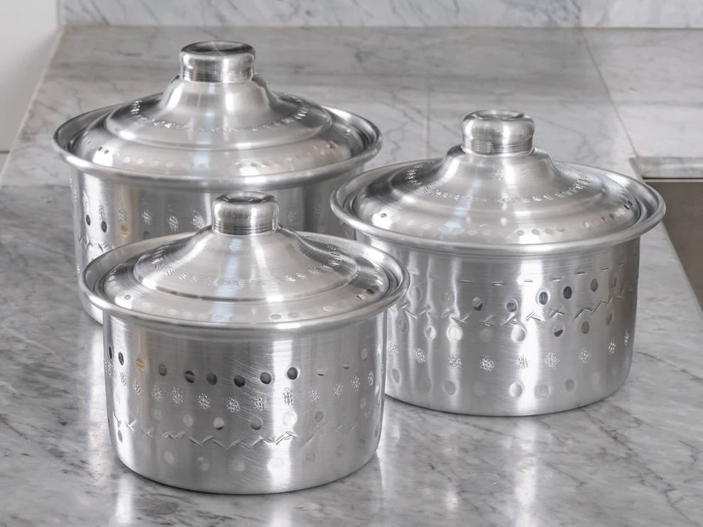 Ordinary Cooking Pot with Design Set Of 10