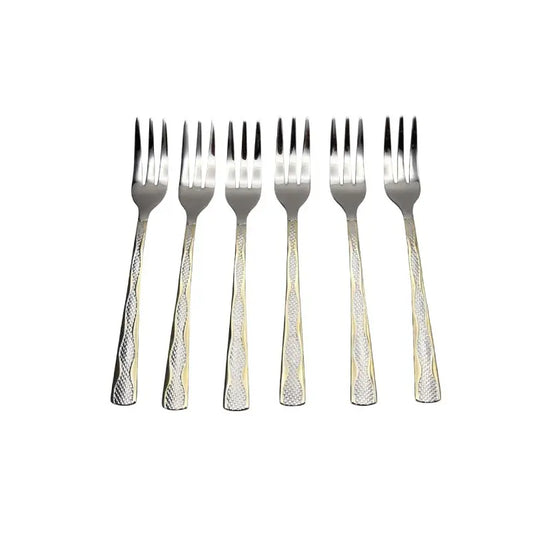 Stainless Steel Forks 20 cm 6 Pcs Set ALJERAIWI