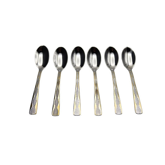 Stainless Steel Spoons 20 cm 6 Pcs Set