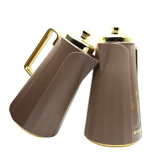 Vacuum Flask 1 Litre 2 Pcs Set