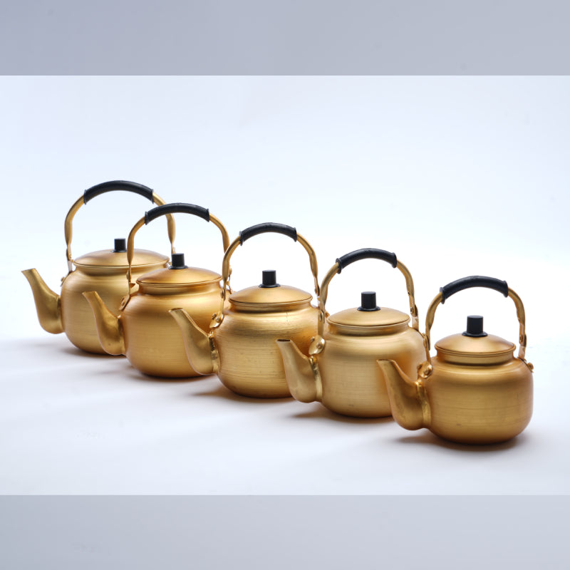 Teapot in Golden Color