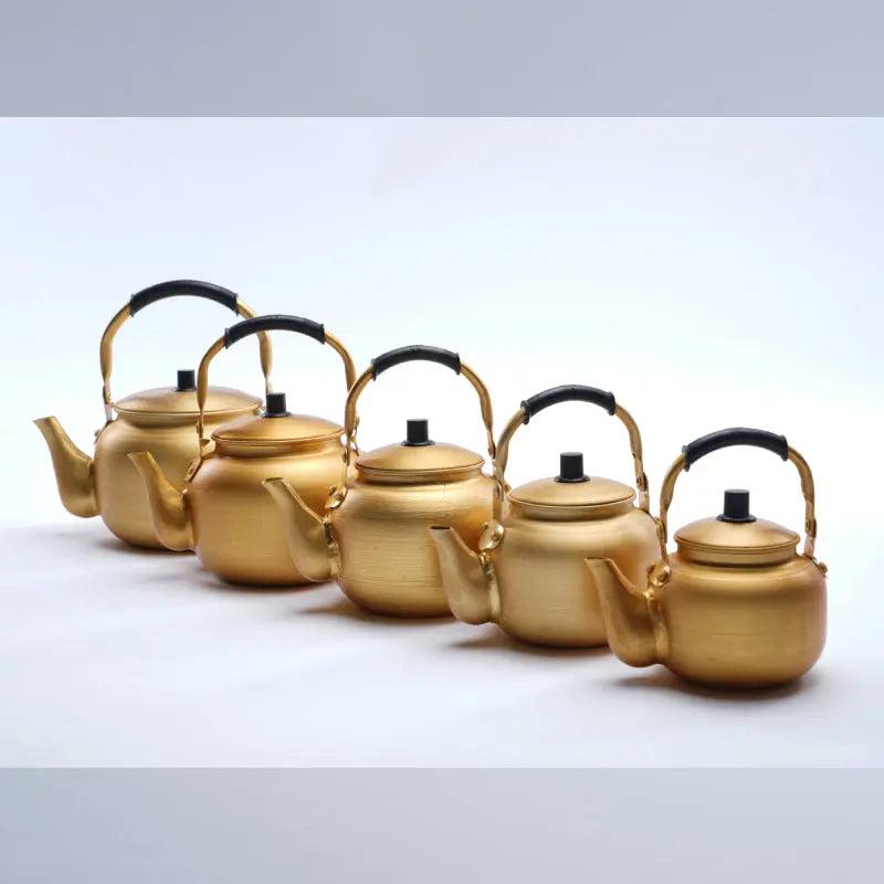Teapot in Golden Color ALJERAIWI