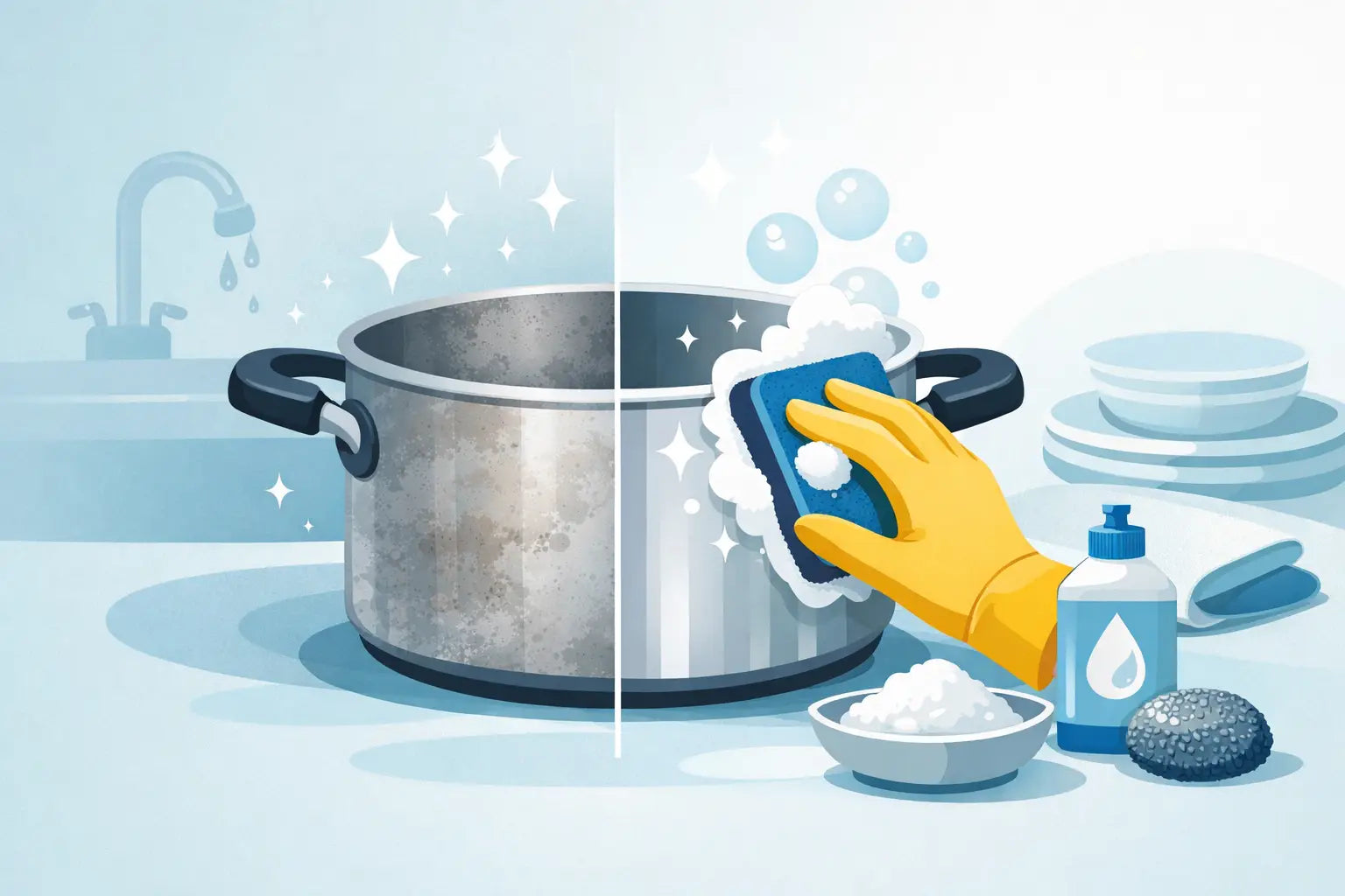 How to Clean Aluminum Pots the Right Way