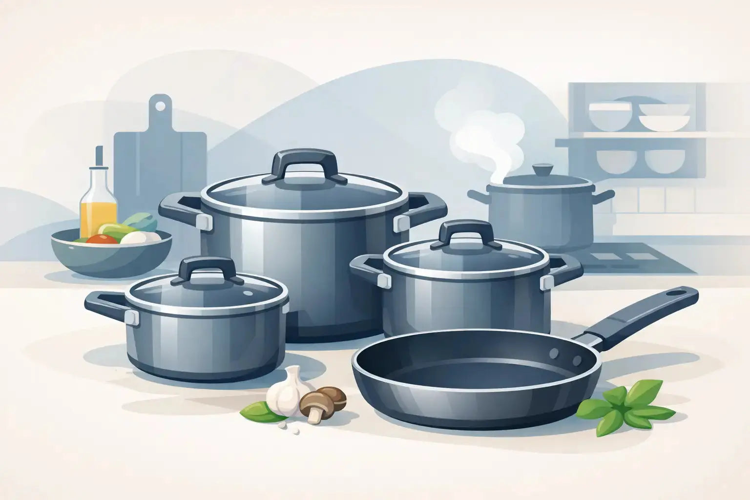 Best Aluminum Pot Set for Daily Cooking