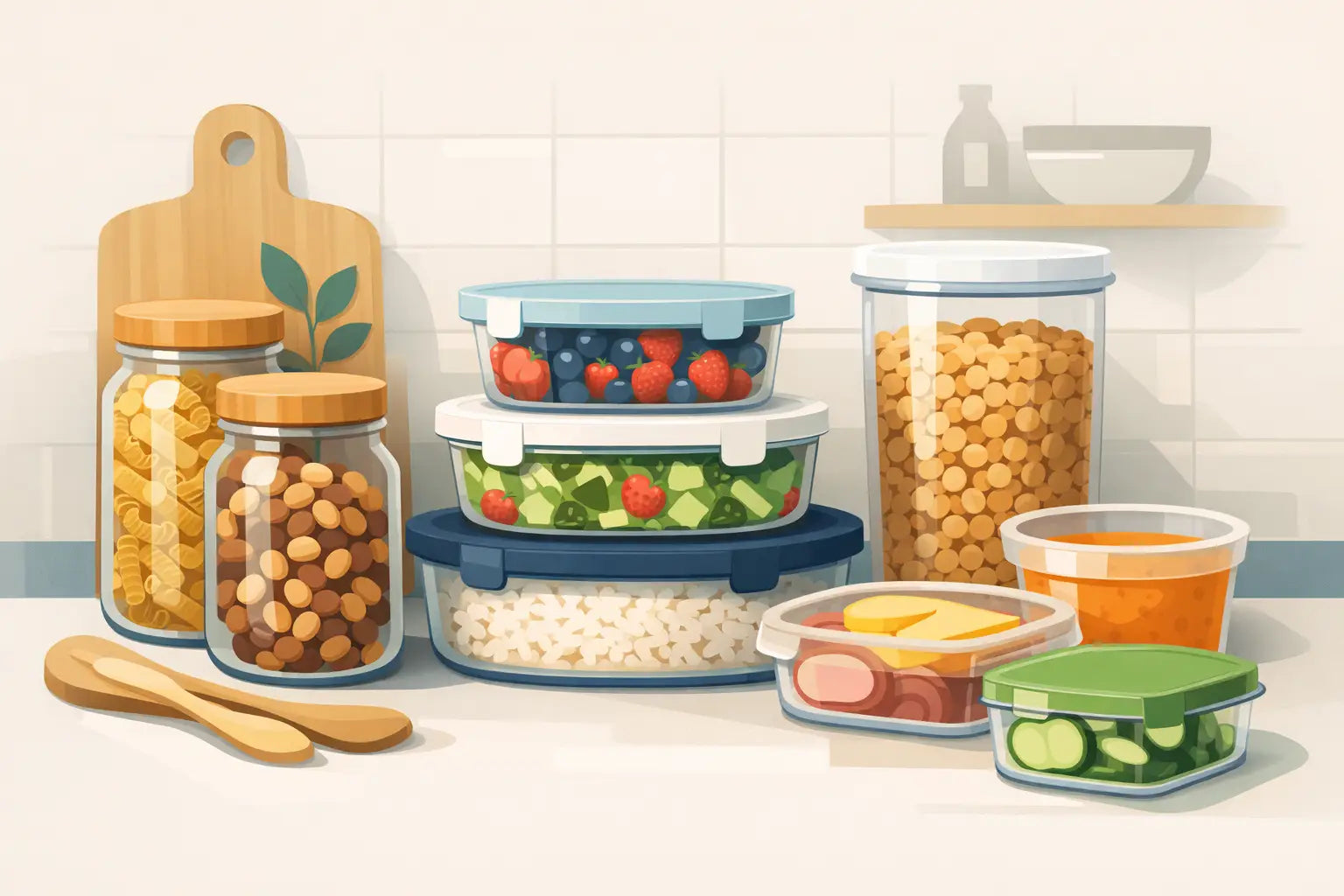 Food Containers for Everyday Kitchen Storage