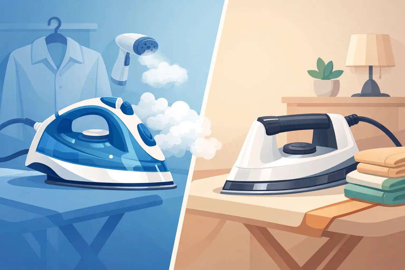 Steam Iron vs Dry Iron: Which Fits Your Home?