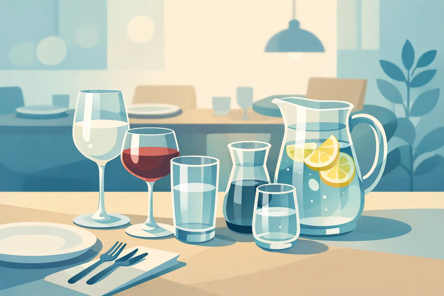 Choosing a Glassware Set for Family Dining