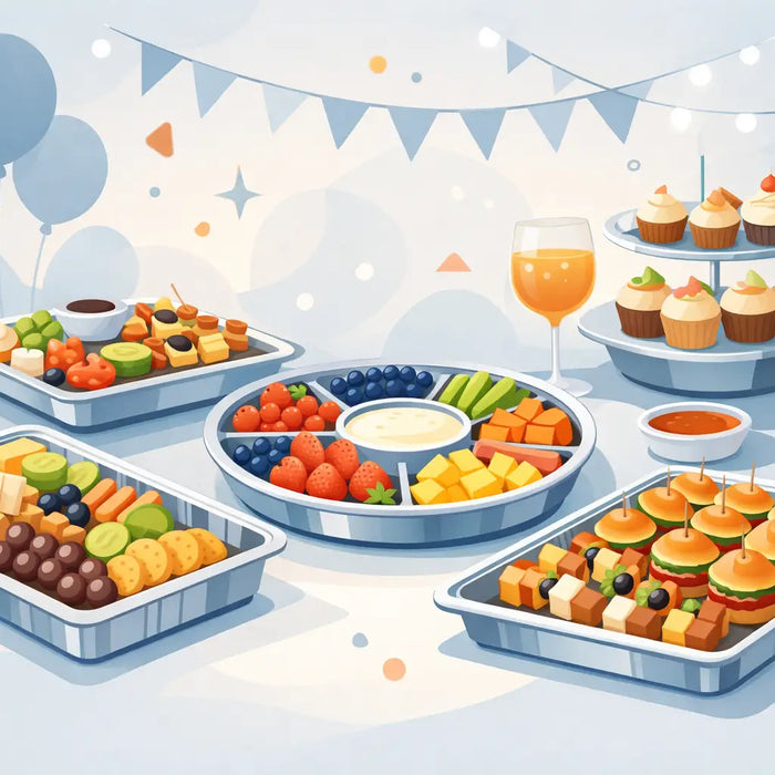 Aluminum Serving Trays for Parties