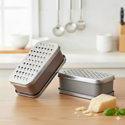 Cheese Grater with Container ALJERAIWI