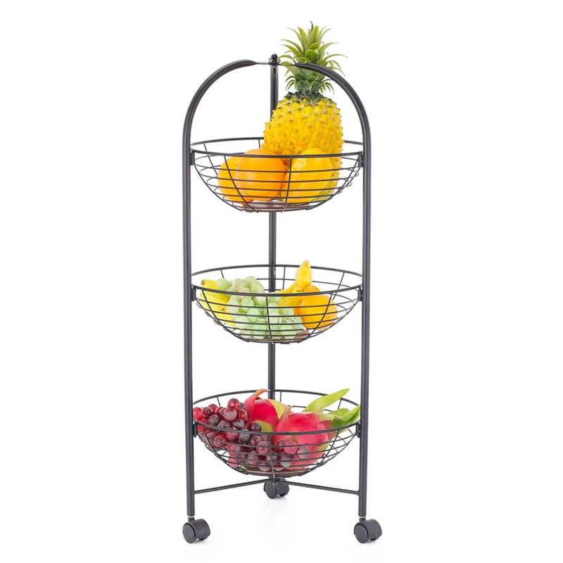 3 Tiers Kitchen Trolley