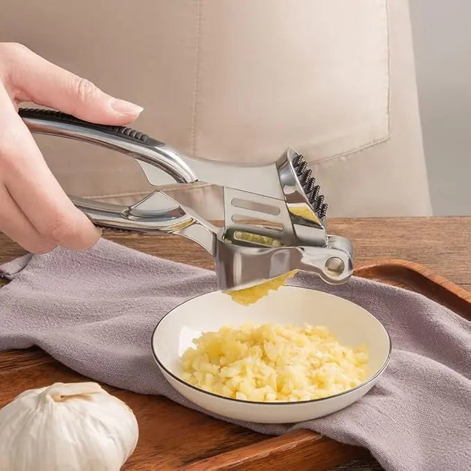 Stainless Steel Garlic Press ALJERAIWI
