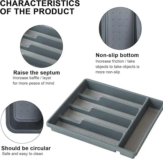 Cutlery Drawer Organizer ALJERAIWI