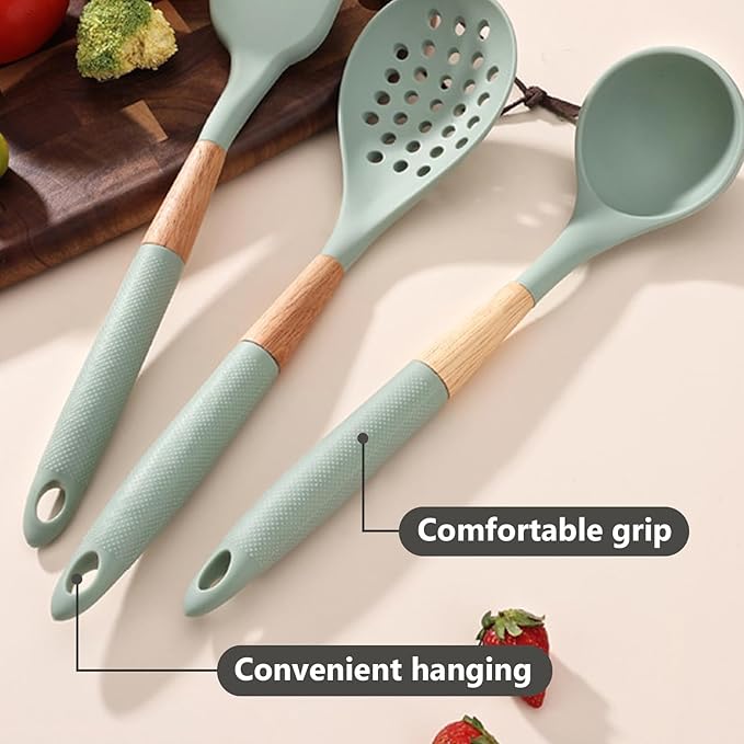Silicone Ladle Set Of 6