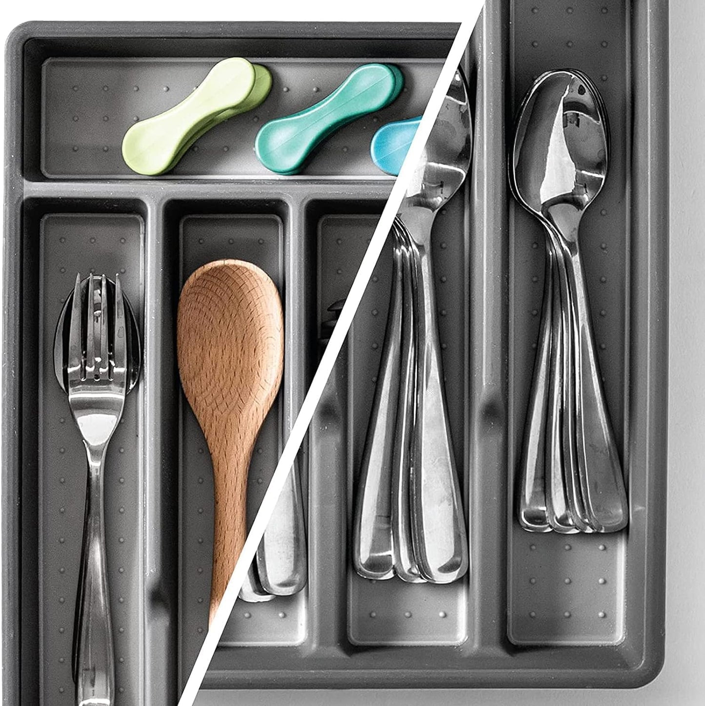 منظم درج أدوات المائدة