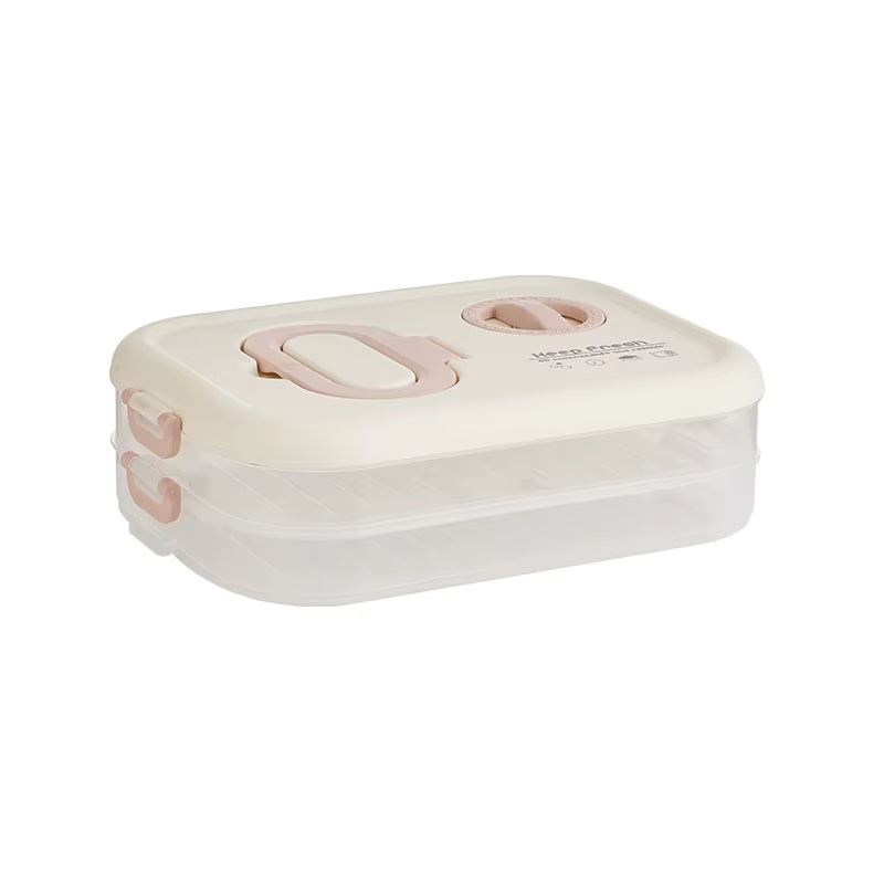 Food Storage Container Two Layer