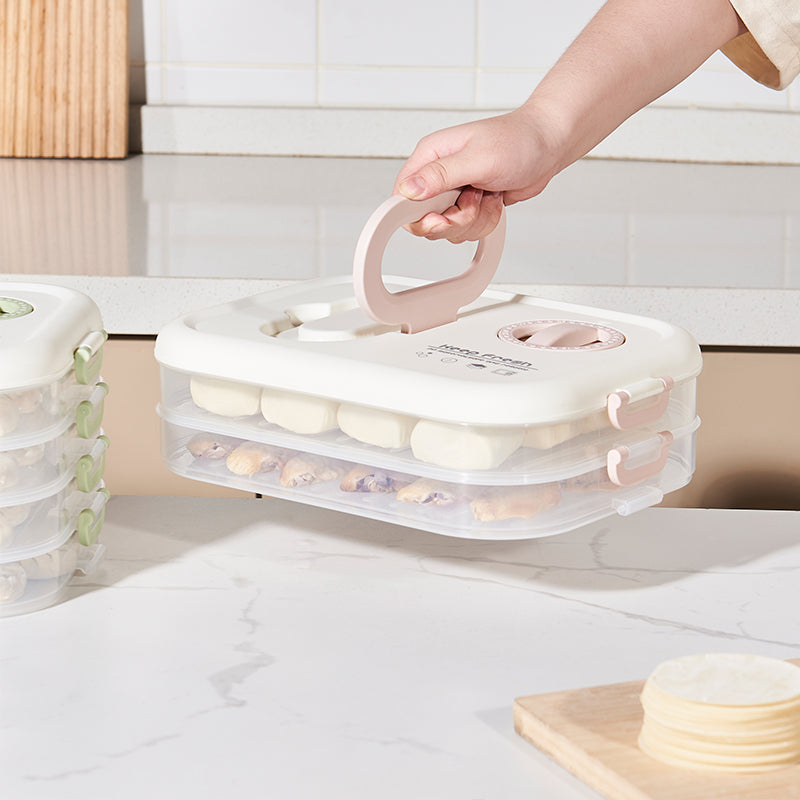 Food Storage Container Three Layer