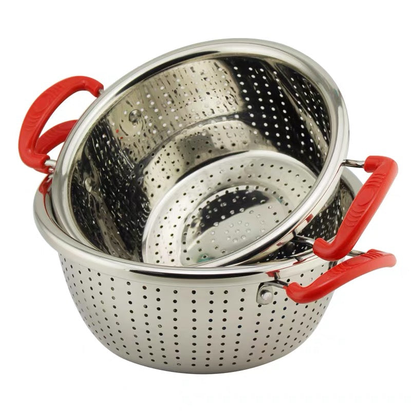 Steel Strainer With Handle