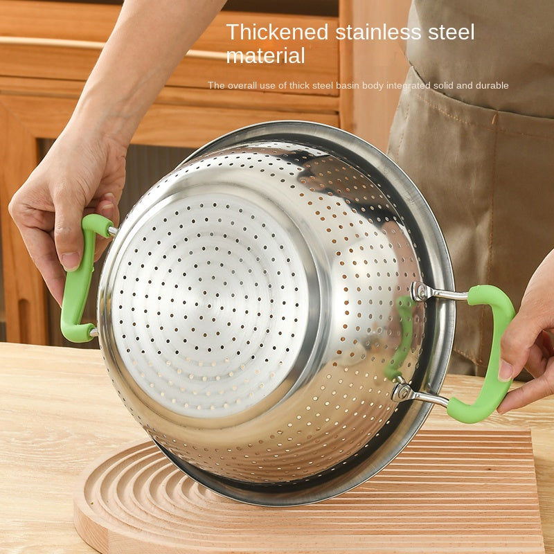 Steel Strainer With Handle