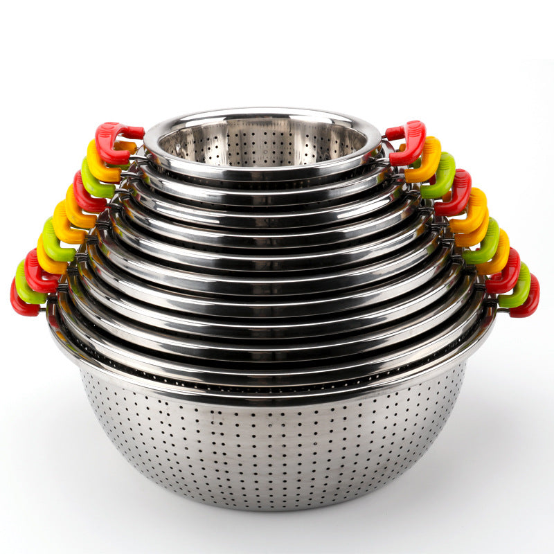 Steel Strainer With Handle