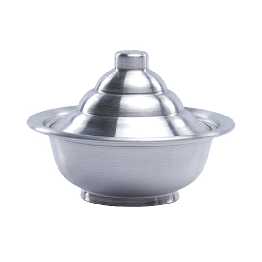 Aluminum Bowl with Base And Lid