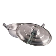 Deep and Heavy Aluminum Skillet ALJERAIWI