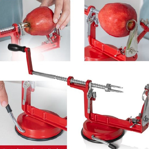 ماكينة تفاحة حلزوني