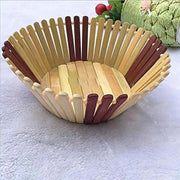Wooden Fruit Basket ALJERAIWI