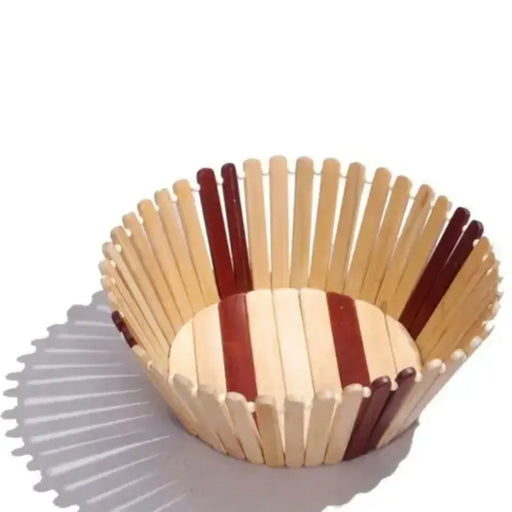 Wooden Fruit Basket ALJERAIWI
