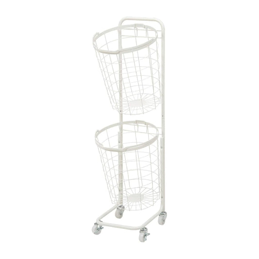 2 Tiers Laundry Basket