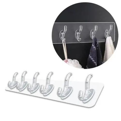 Transparent Wall Hook ALJERAIWI